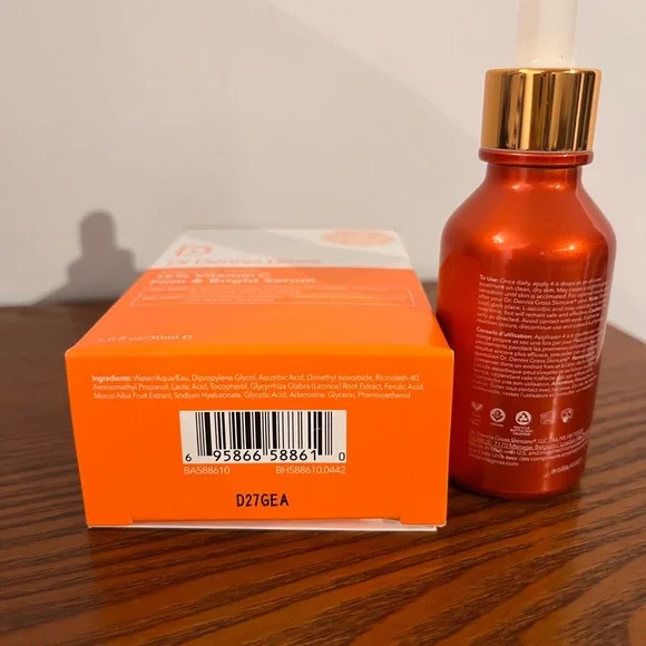 Gift 💝 Dr Dennis Gross Vitamin C Lactic 15% Firm & Bright treatment - Picture 3 of 8